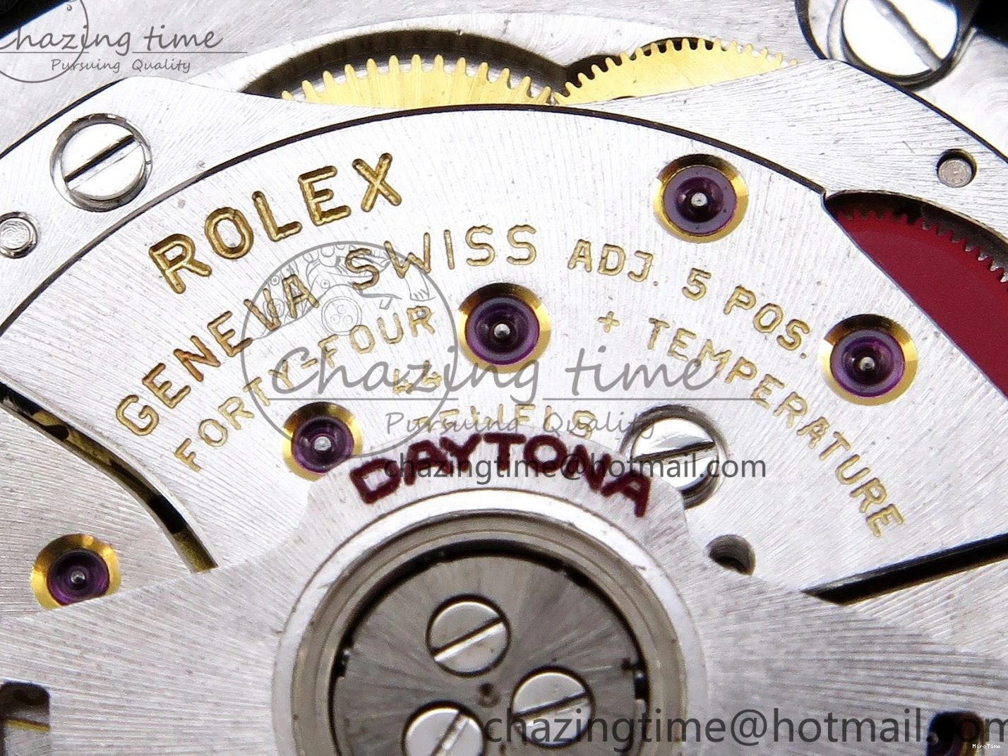 MiroTime 0203 MoistureWicking Daytona AET White Ceramic Case and Bracelet Green Dial SA4130 V 1891